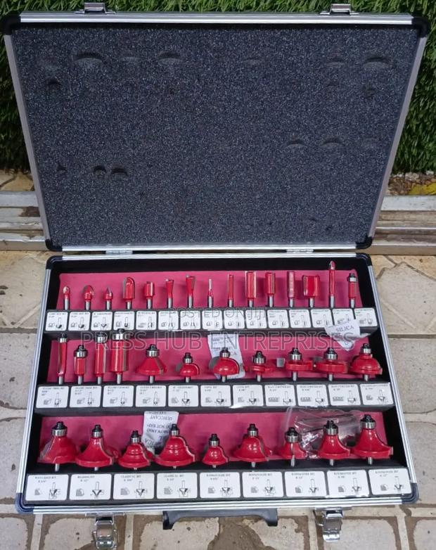 35-Piece Router Bit Set " _