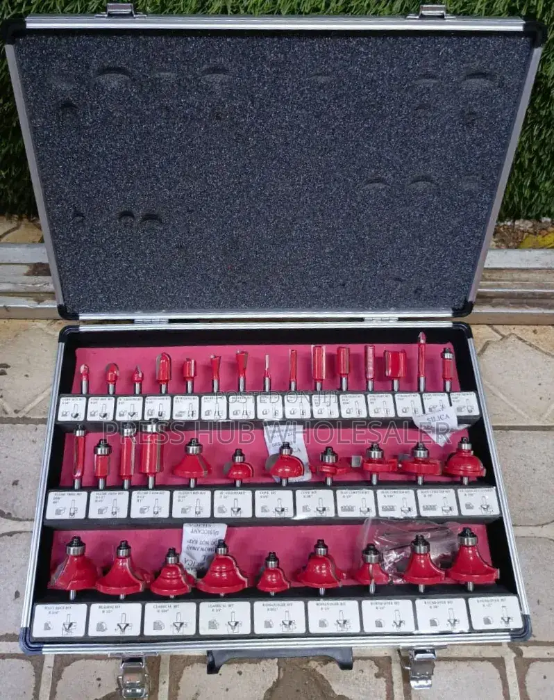35-Piece Router Bit Set " _