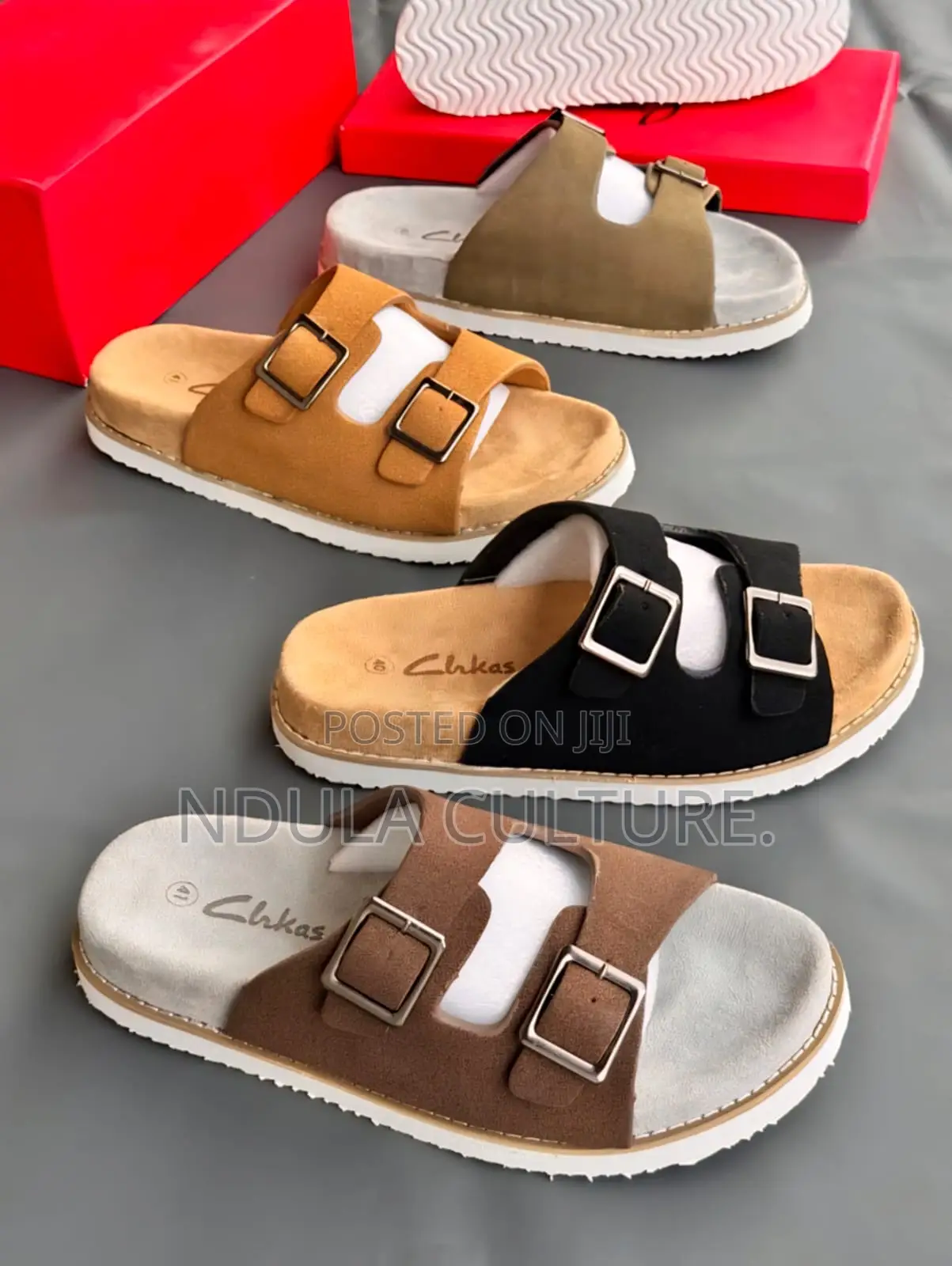 Clarks Soft Sole Slip Ons Sandas