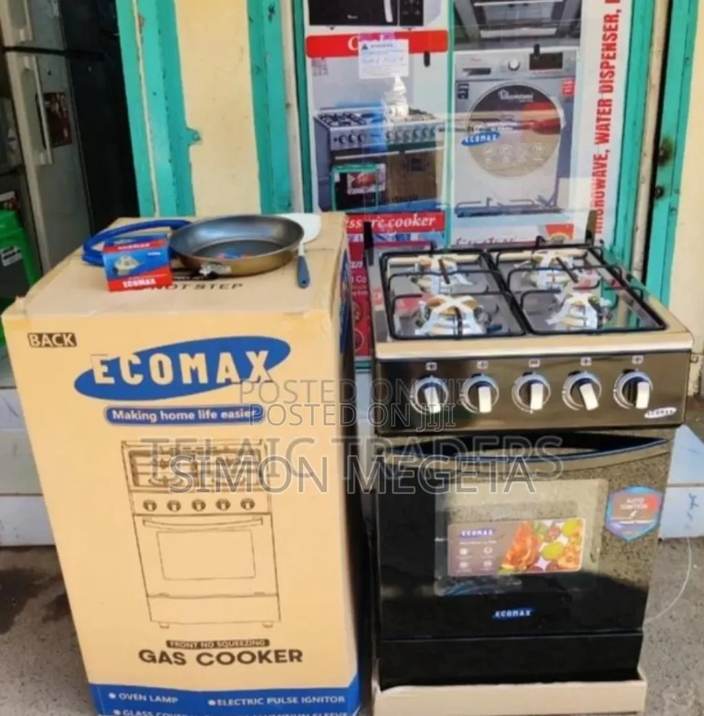 Black Original 4burner Ecomax Full Gas Standing