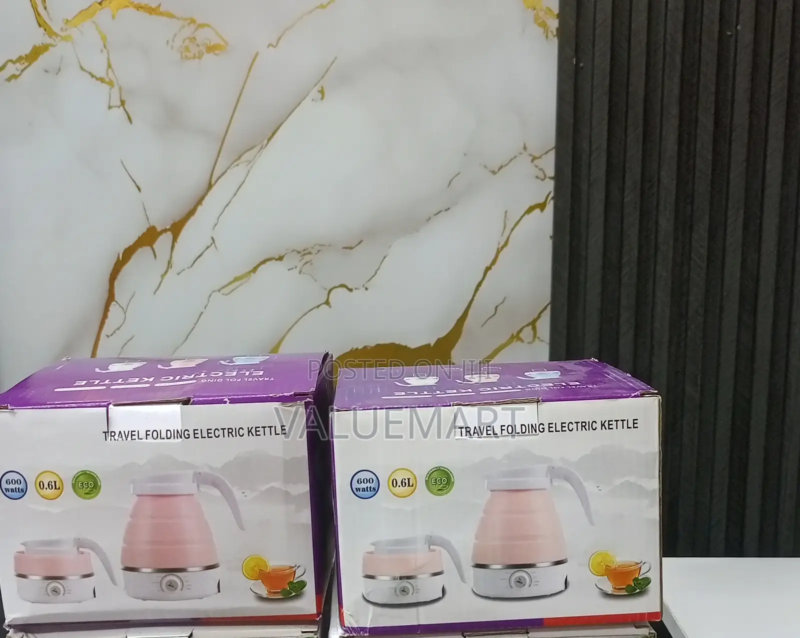 Portable Foldable Electric Kettle – Multi-Control Digital