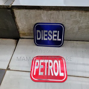 Car Fuel Identification Labels/Stickers-Petrol or Diesel