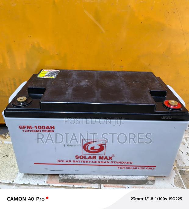 Solarmax Battery 100ah