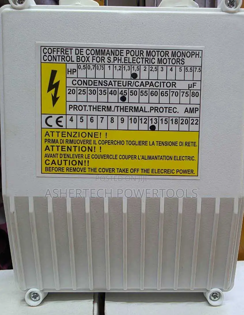 Powerful Pump Control Box 0.5hp