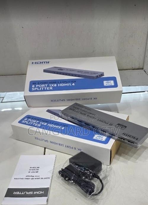 High Quality Hdmi Splitter 1x8 1 in 8 Out Port