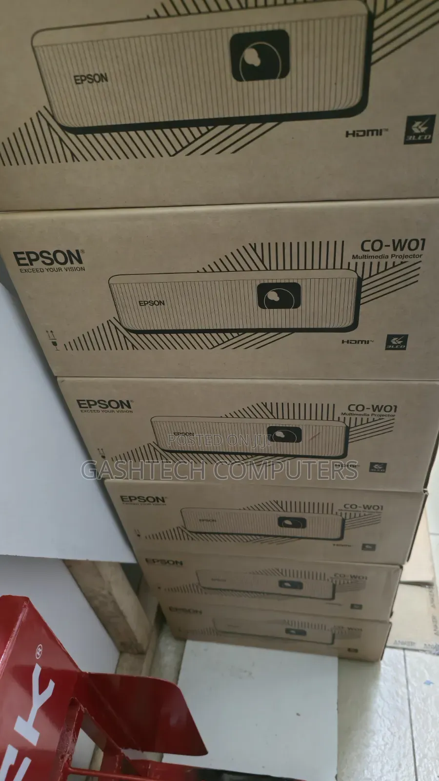 Epson Co-W01 3000 Lumen Wxga 3lcd Projector