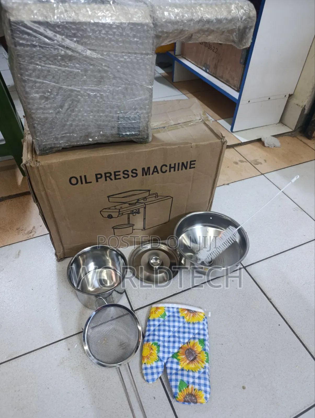 Electeic Oil Press/Quality Electric Oil Press Machine