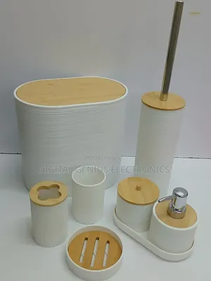 *8 in 1 PCS Bathroom Organizer Set*