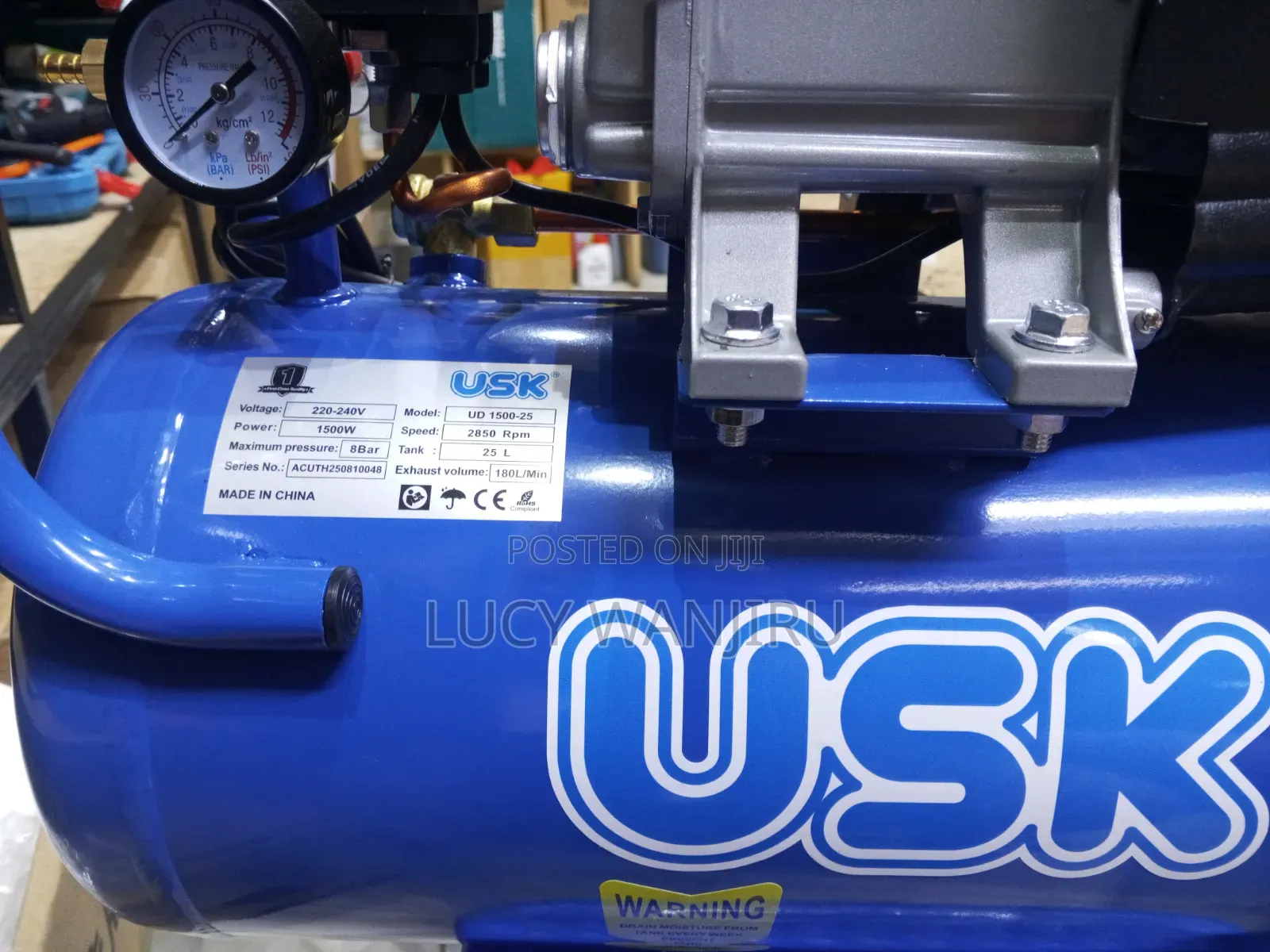1500w Electric Compressor Machine
