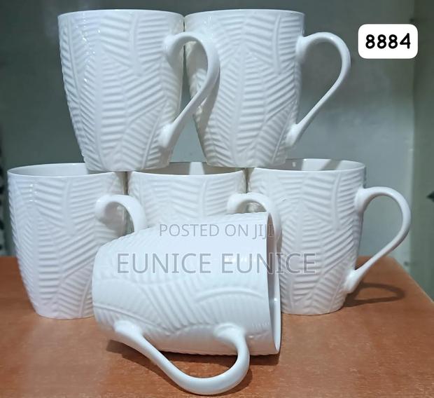 Ceramic White Mug 6pcs at 650