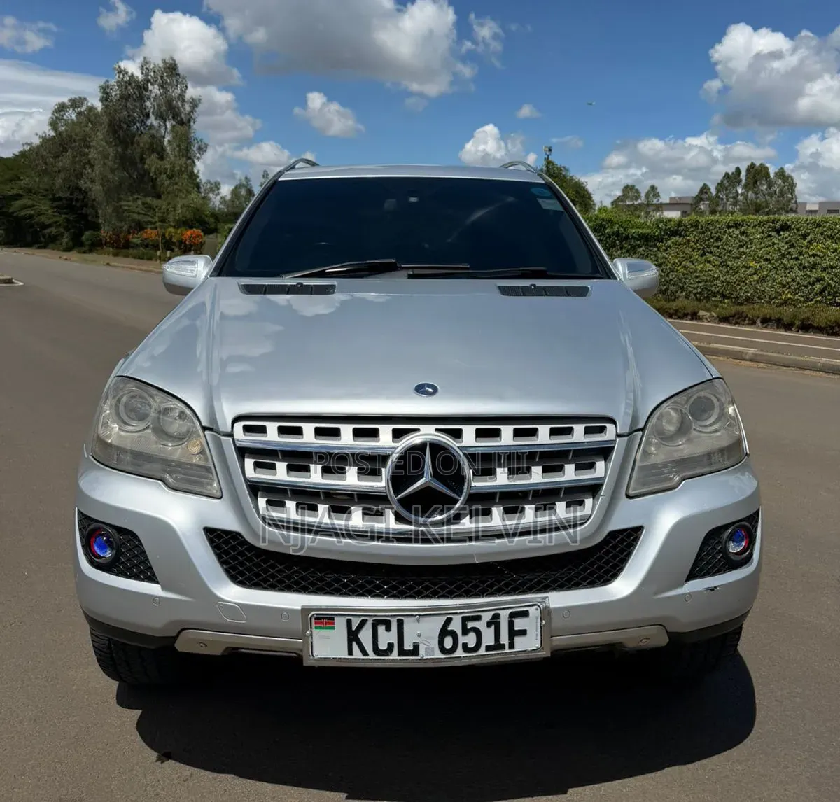 Mercedes-Benz M Class 2010 Silver