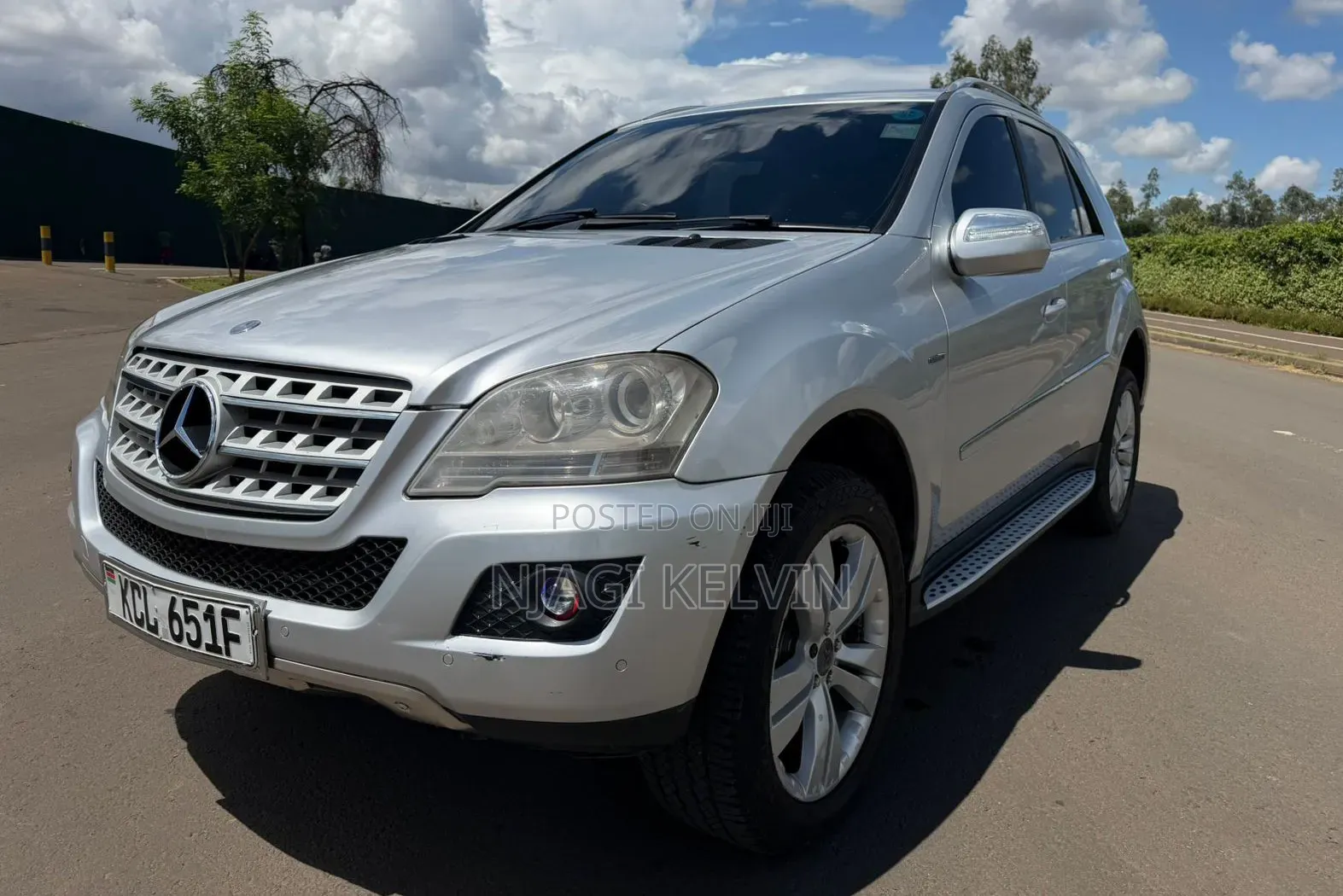 Mercedes-Benz M Class 2010 Silver