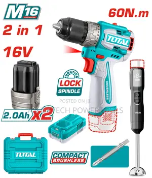 Tckli1628 Total Cordless 2 PCS Combo Kit 16v