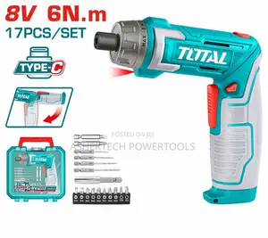 Tsdli08025 Total Cordless Screwdriver 8v