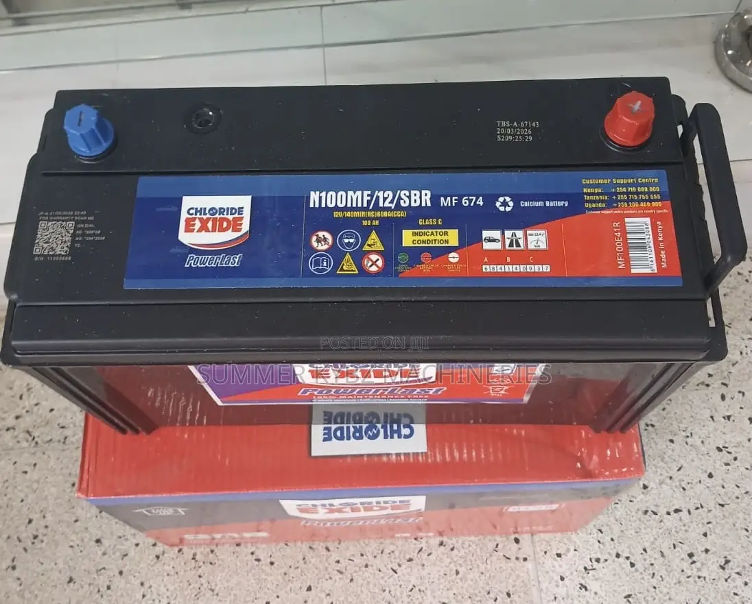 Quality N100 Chloride Exide Battery
