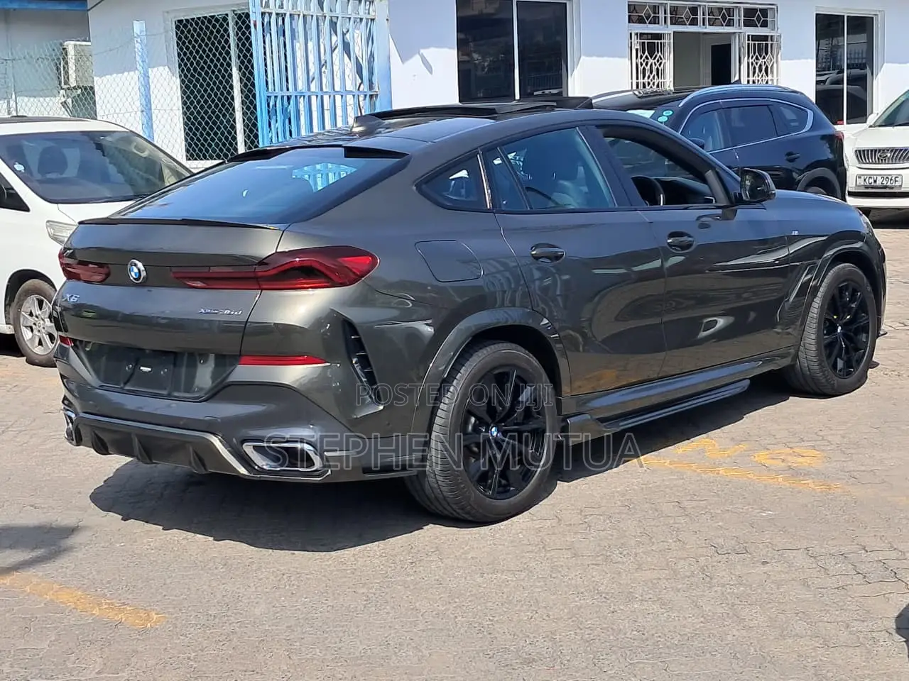 BMW X6 xDrive40i 2021 Gray