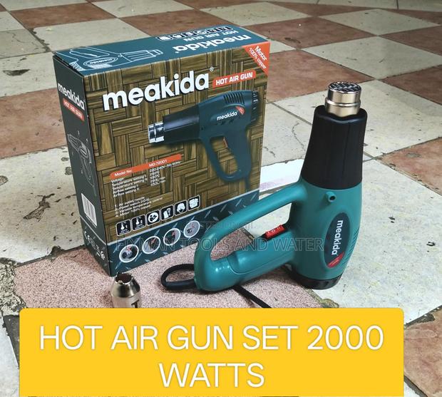 Powerful Meakida Heat Gun Set 2000 Watts 240 v 550 ° Hot Air Gun