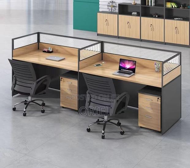 Office Desk : Straight 2-Way Office Modular Workstation - thumbnail 3