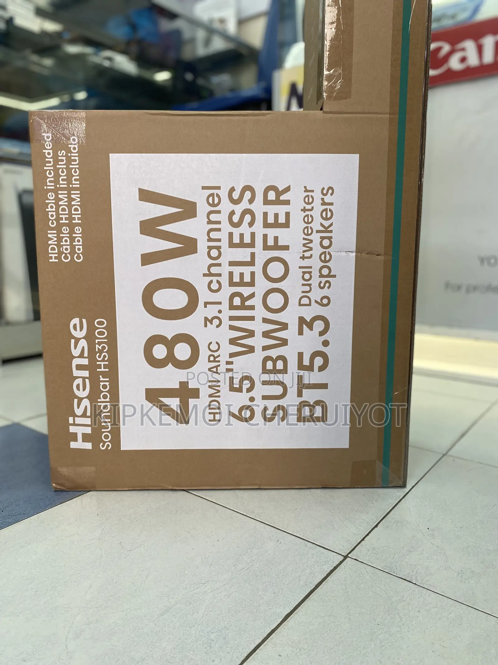 Hisense Hs3100 3.1ch 480w Wireless Soundbar
