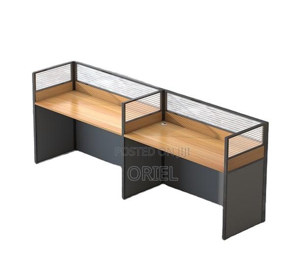 Office Desk : Straight 2-Way Office Modular Workstation - thumbnail 5