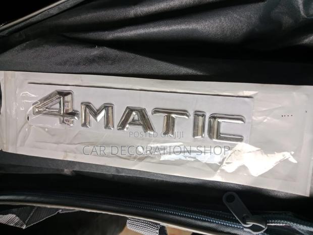 4matic High Quality Abs Plastic With Polished Finish Emblem - main view