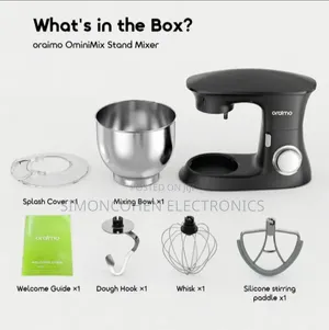 Oraimo Ominimix 6 Speeds Durable All Metal Gears Stand Mixer