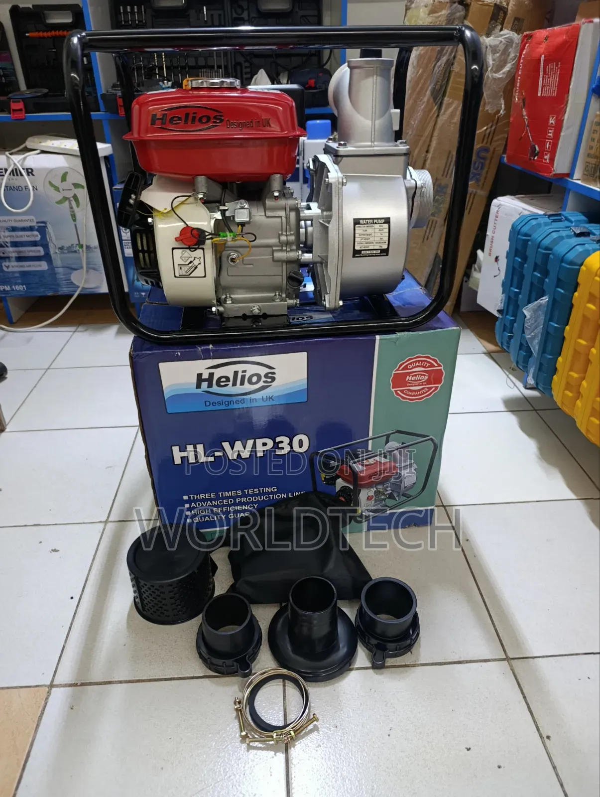 Helious 3" Water Pump Generator/ Quality 3" Petrol Engine Water Pump
