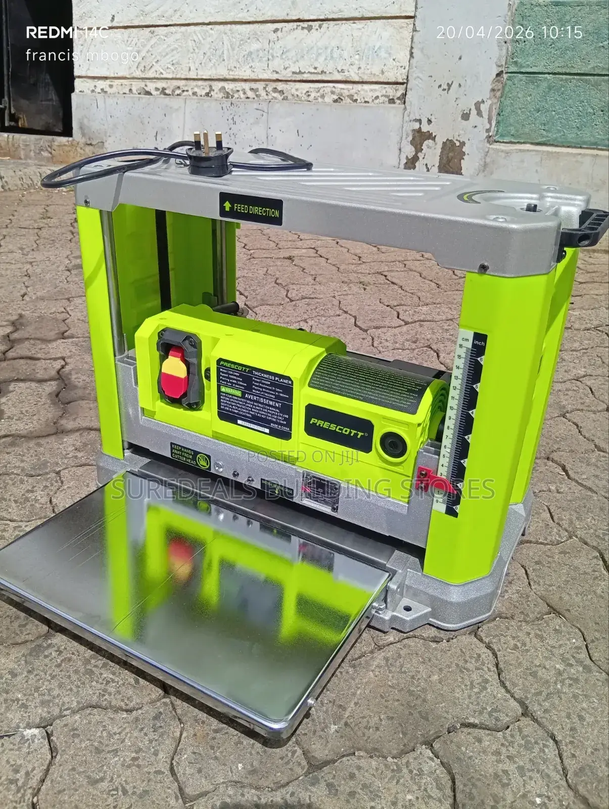 Electric Thicknesser