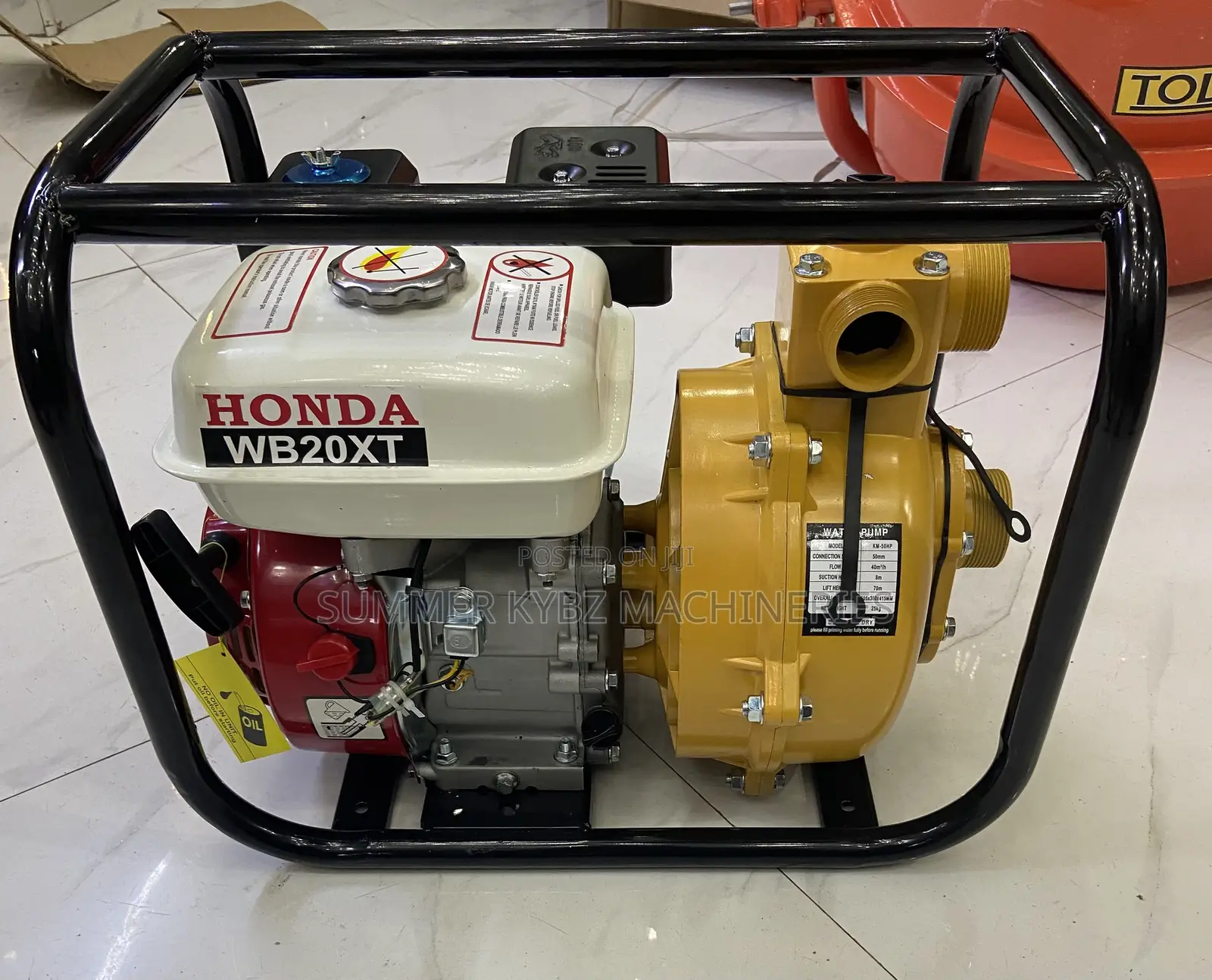 Honda Wb20xt High Pressure Water Pump