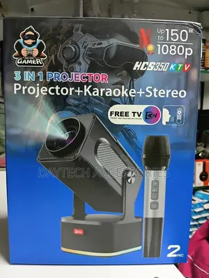 Hcs350 KTV 3-in-1 Projector System.