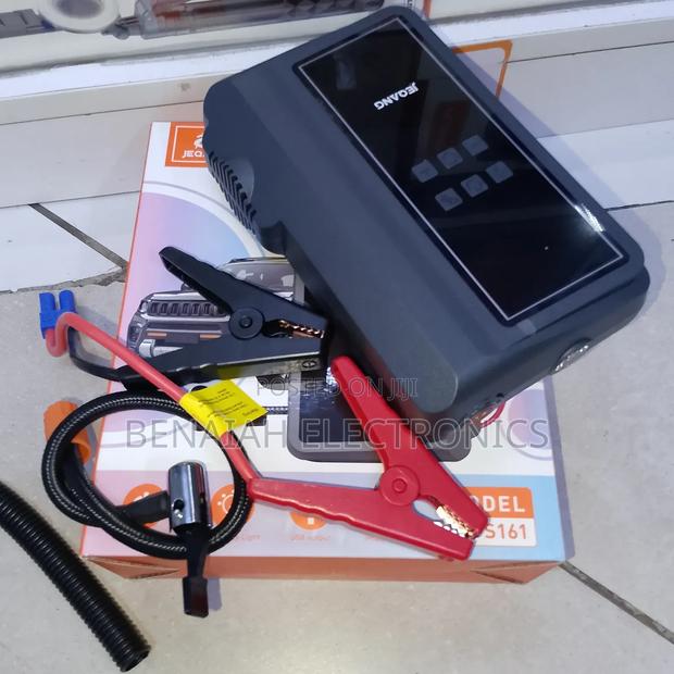 Car Jumpstarter, With Inbuilt Inflator,Torch and Led Power Display