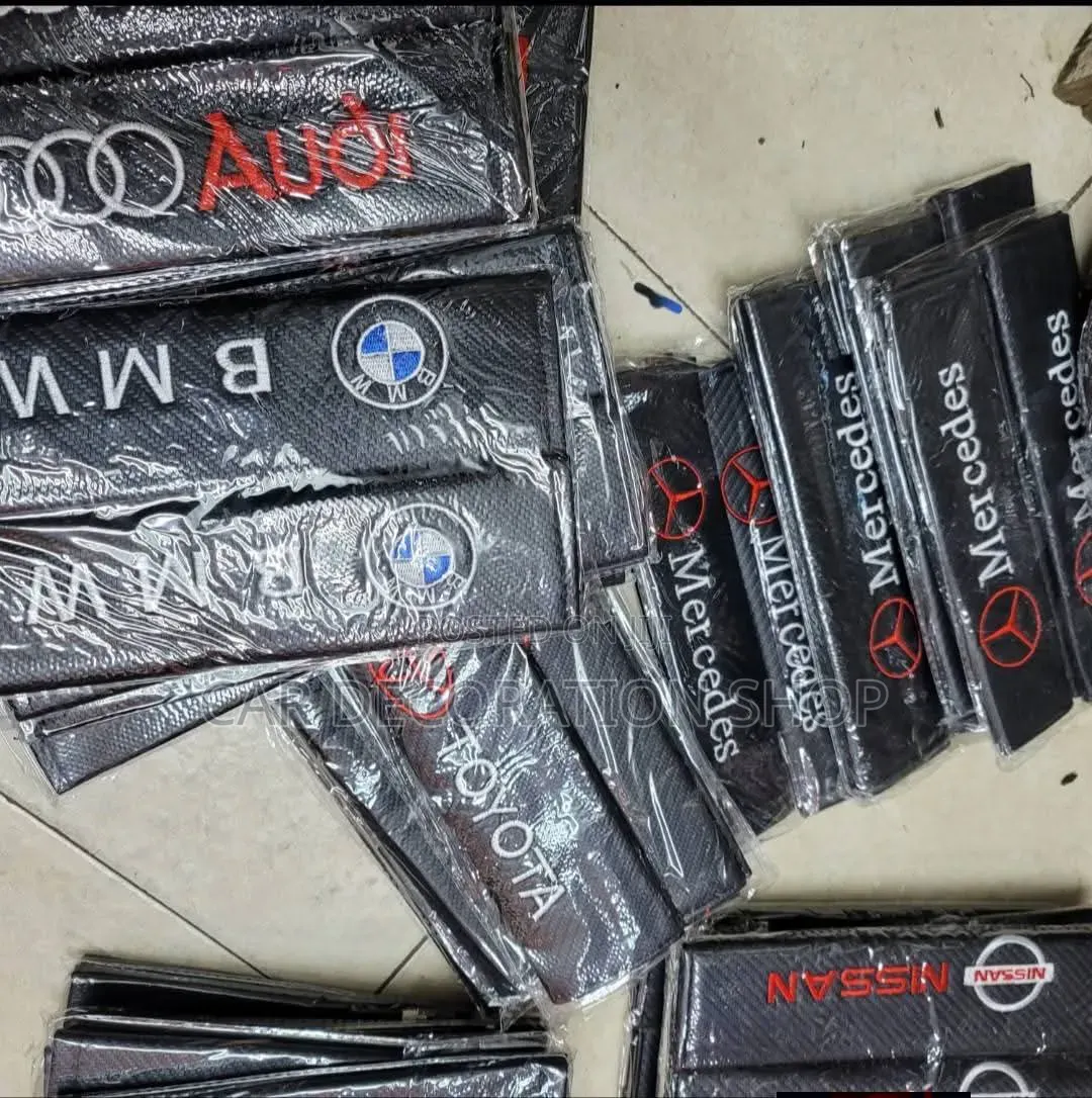 Cars Logo Themed Safety Belt Cover