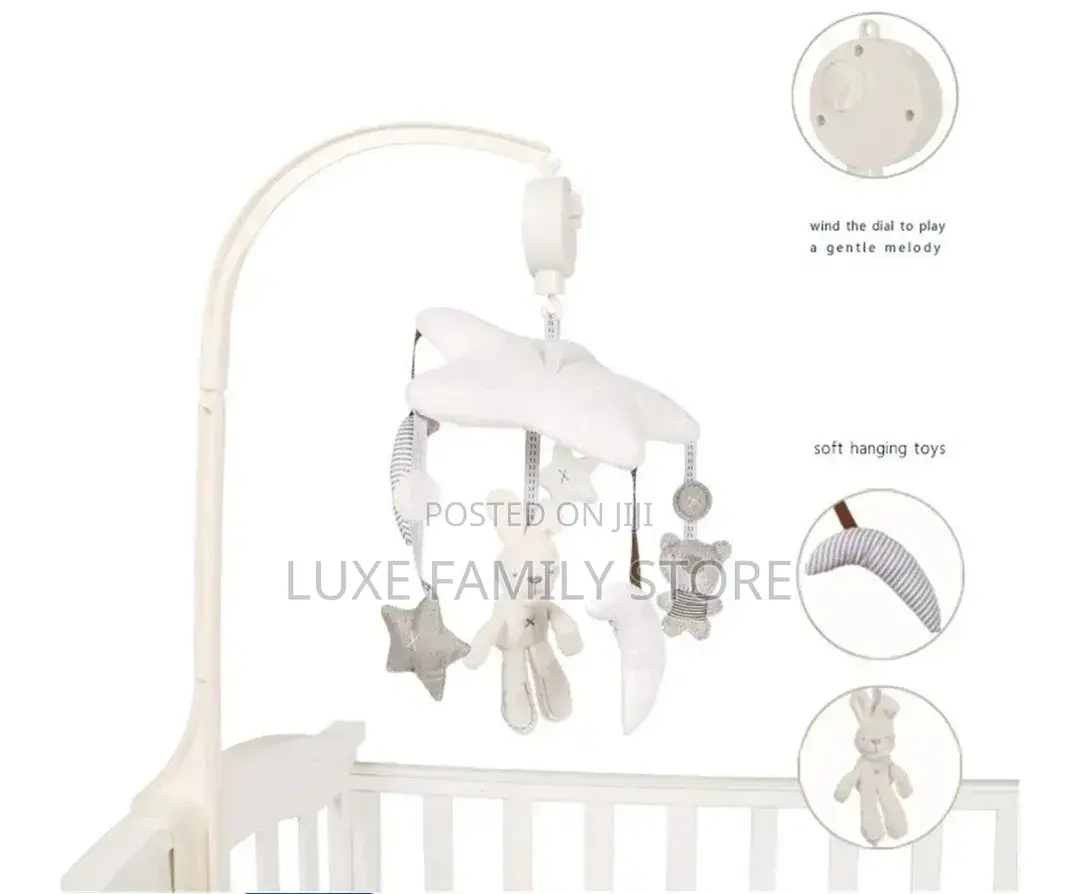 Musical Rotating Cot Mobile