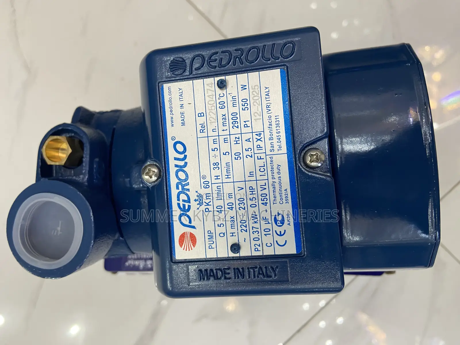 Electric Pedrollo Booster Pump Pkm60