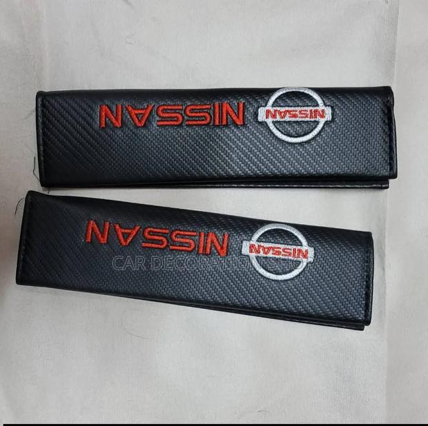 2pc Nissan Branded Car Seat Belt Shoulder Pad