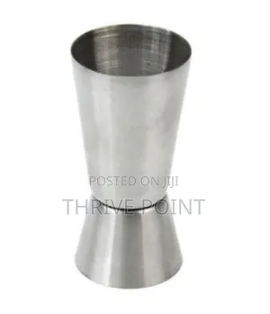 Metallic Double Sided Tot Glass