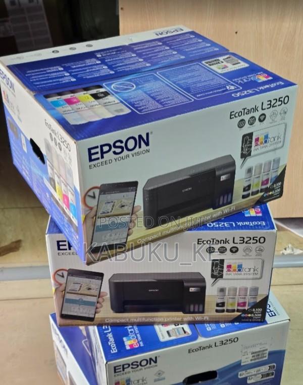 Brand New Epson Ecotank L3250 A4 Wi-Fi All-in-One Ink Tank Printer