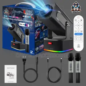 Portable 3-in-1 Projector Hcs350 + Karaoke