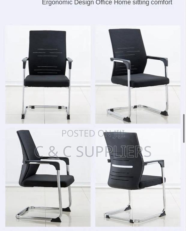 Office Chairs; Ergonomic Office Guest Seats - thumbnail 10