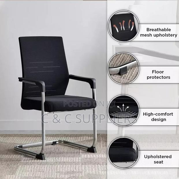 Office Chairs; Ergonomic Office Guest Seats - thumbnail 11