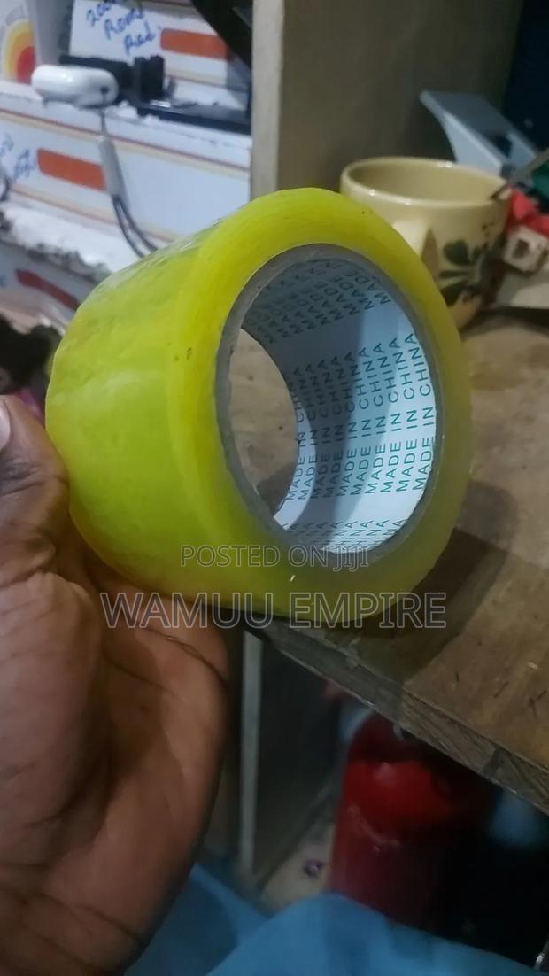 Yellow Bopp (Biaxially Oriented Polypropylene) Packing Dor Sealing, - main view