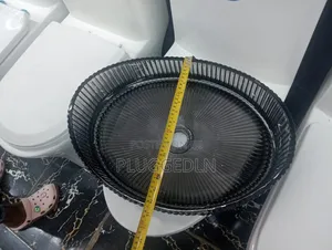 Counter Basin Glass Black