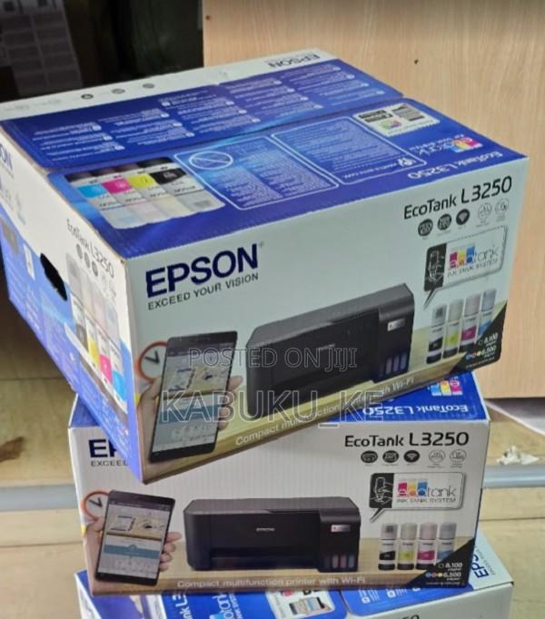 Wireless + Usb Epson Ecotank L3250 A4 Printer