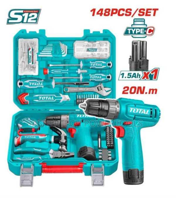 Total Thkthp41487 148 PCS Tools Set - main view