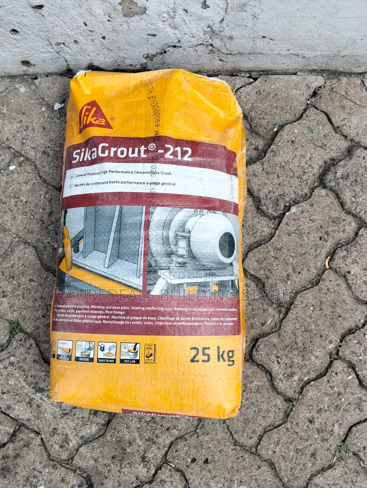 Non-Shrink Cementitious Grout "Sika Grout 212"