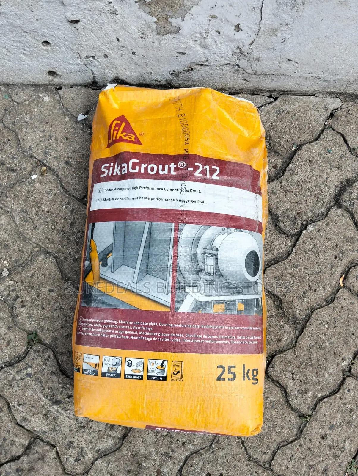 Non-Shrink Cementitious Grout "Sika Grout 212"