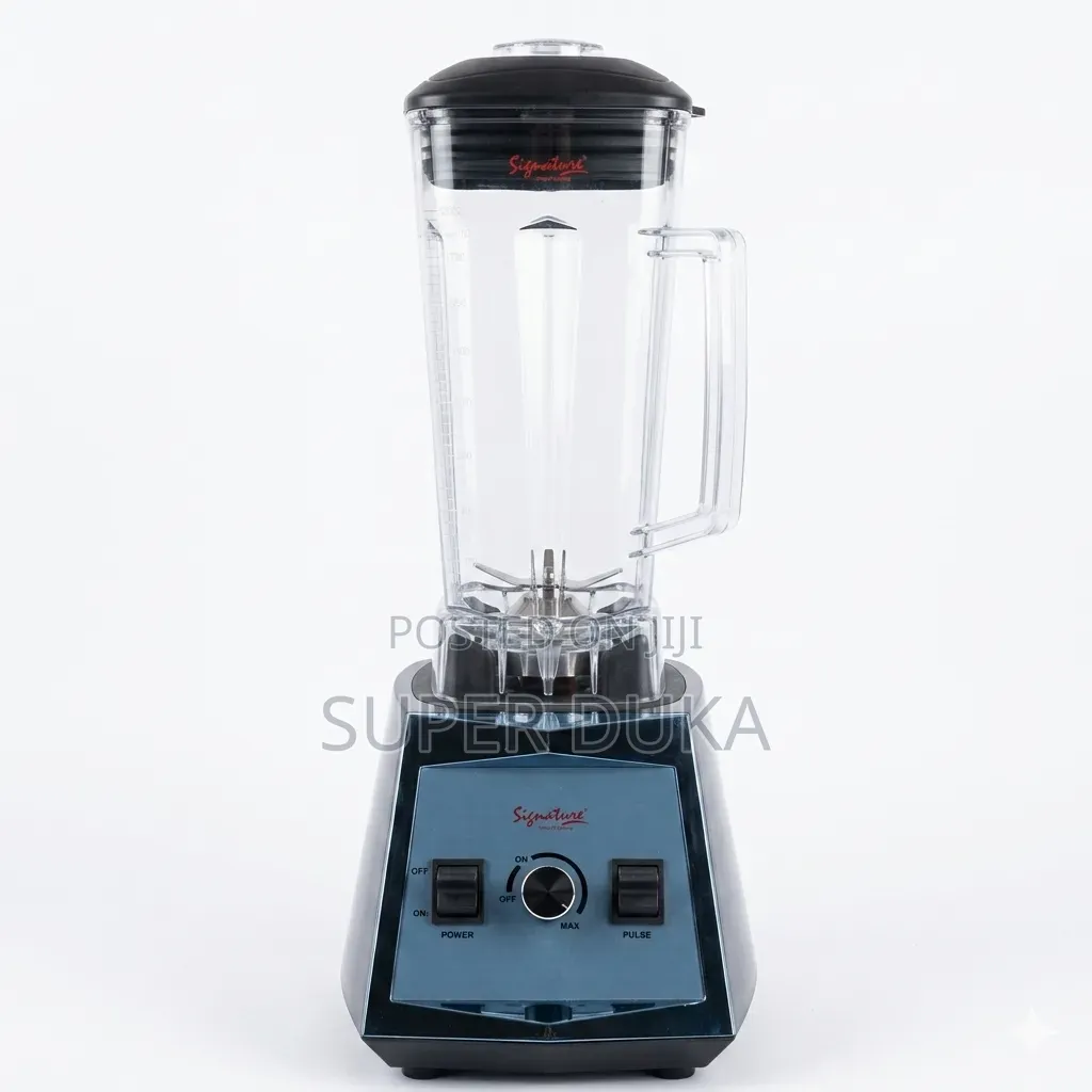 Signature Commercial Heavy Duty Blender 2.0 Liters.