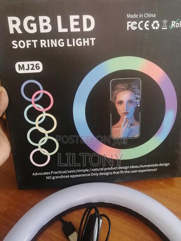 26cm RGB Led Soft Ring Light - thumbnail 2
