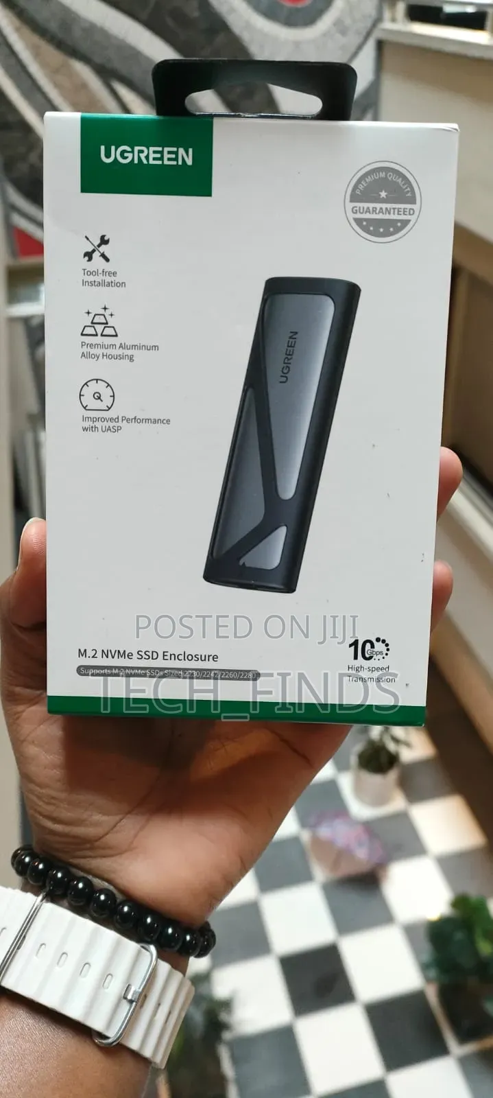 Ugreen Usb-C Female to M.2 M-Key 10g Enclosure C to C Cable 50cm