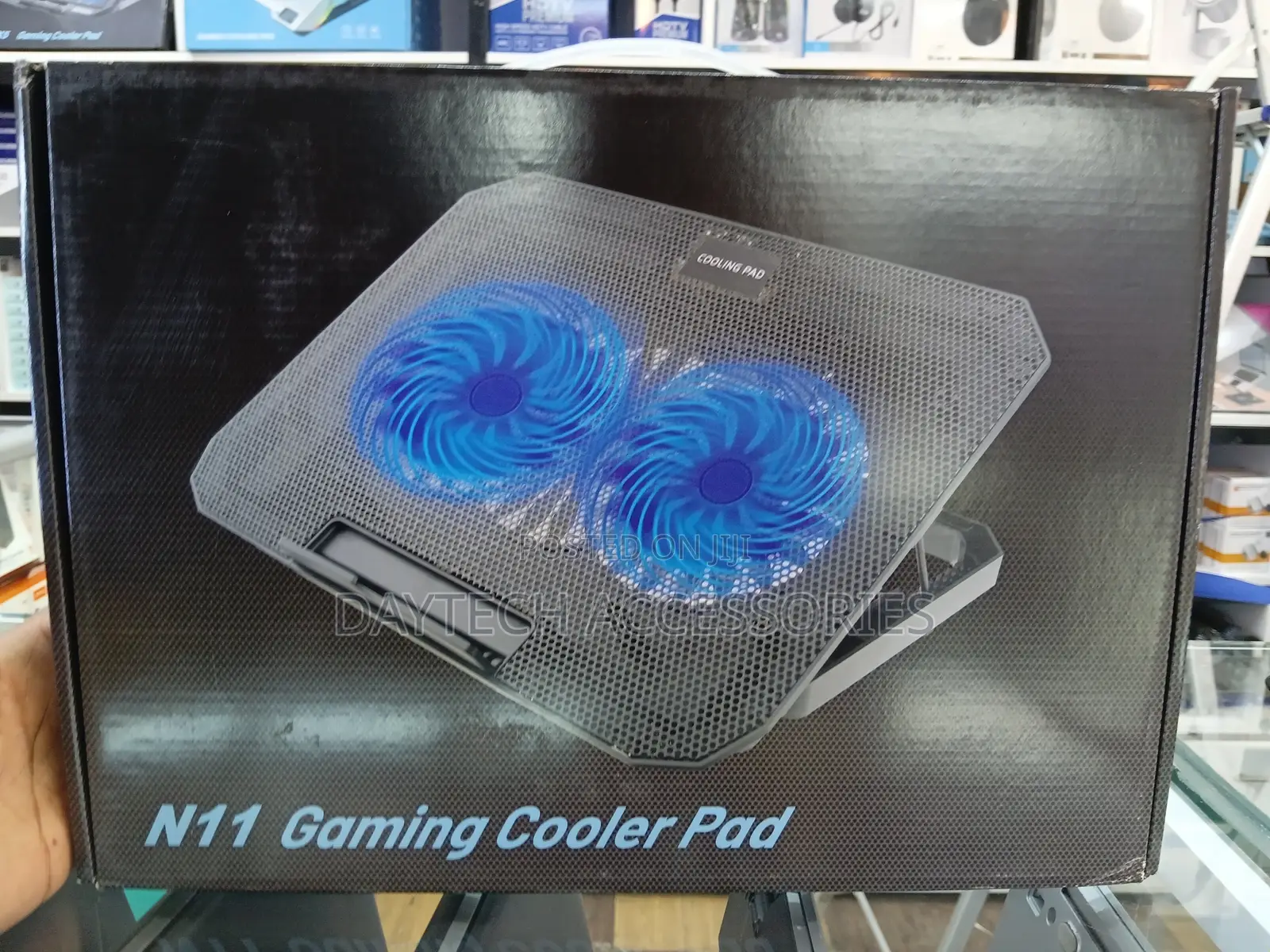 N11 Dual Fans Usb Laptop Cooling Pad Stand.